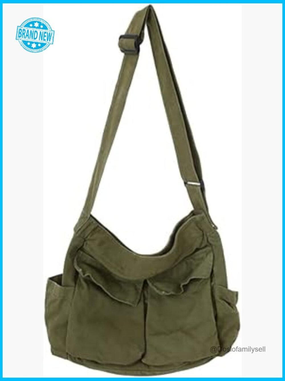Canvas Tote Bag Boho Hippie Crossbody Sling Bag Large Handbags Fairy Grunge